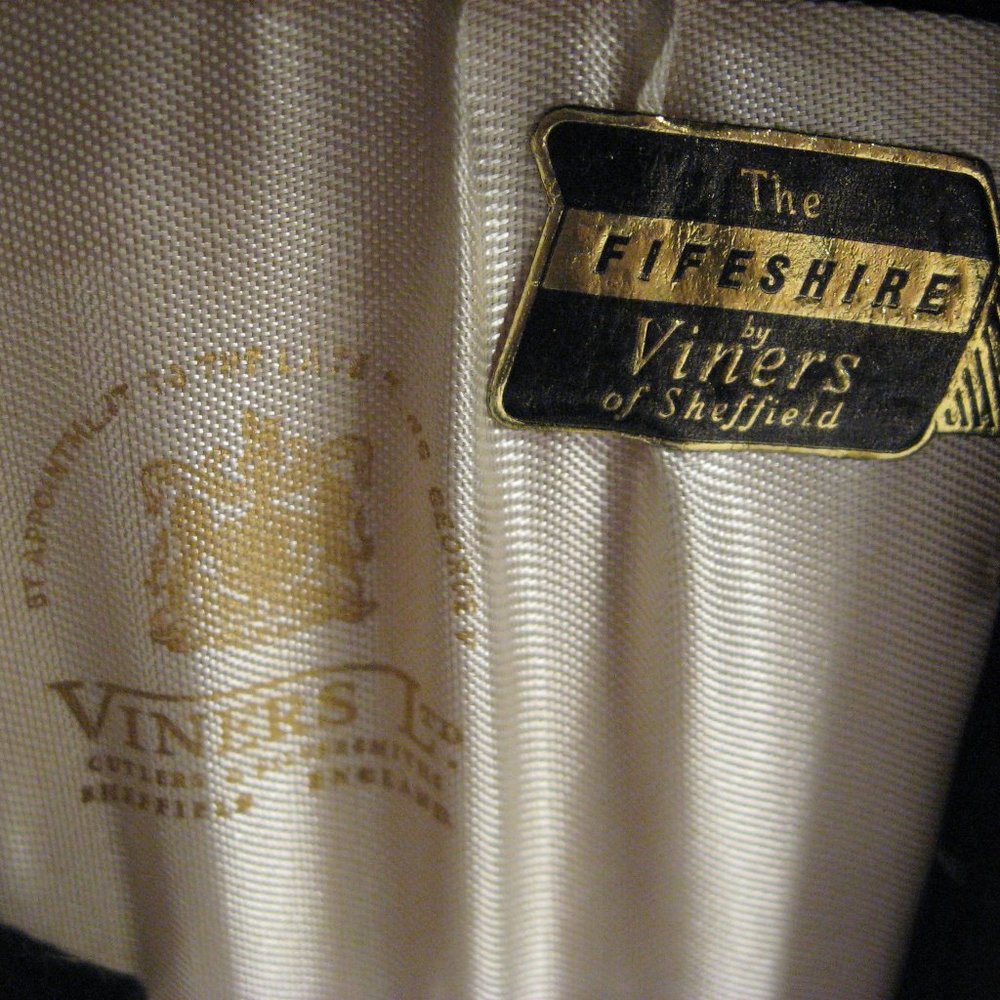 VINERS OF SHEFFIELD ENGLAND FRUIT KNIFE & SPOONS - Picture 3 of 5